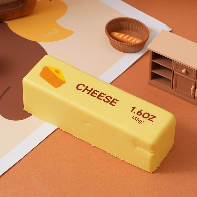 Squishy Toy Butter Cheese Stick Squishies Squeeze Toy Soft Chocolate Squishy Tabas Fidget Toy Anti Stress Toys