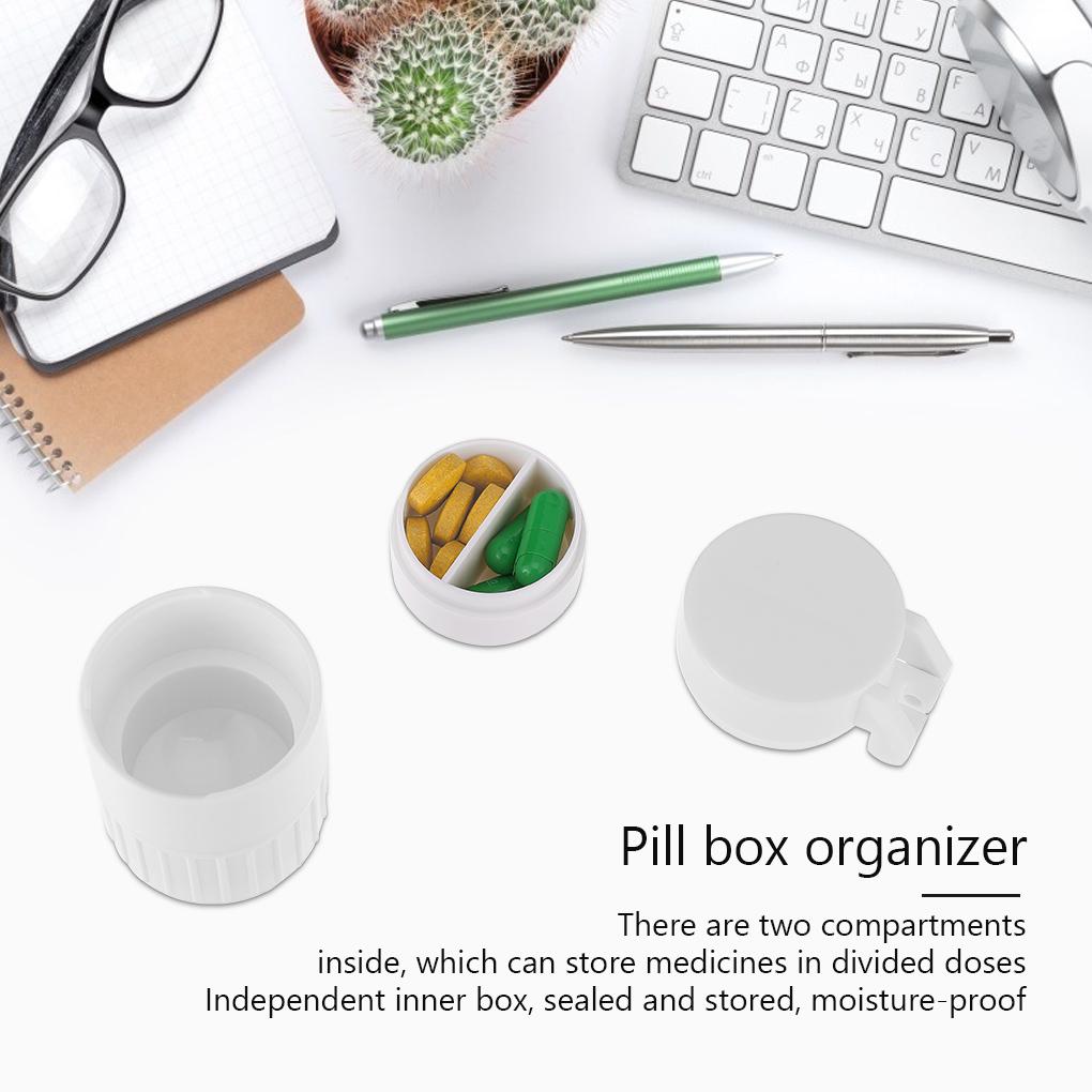 Таблетки в виде порошка, многофункциональные медицинские товары, дробилка для хранения, артефакт, легкий пластиковый контейнер, чехол