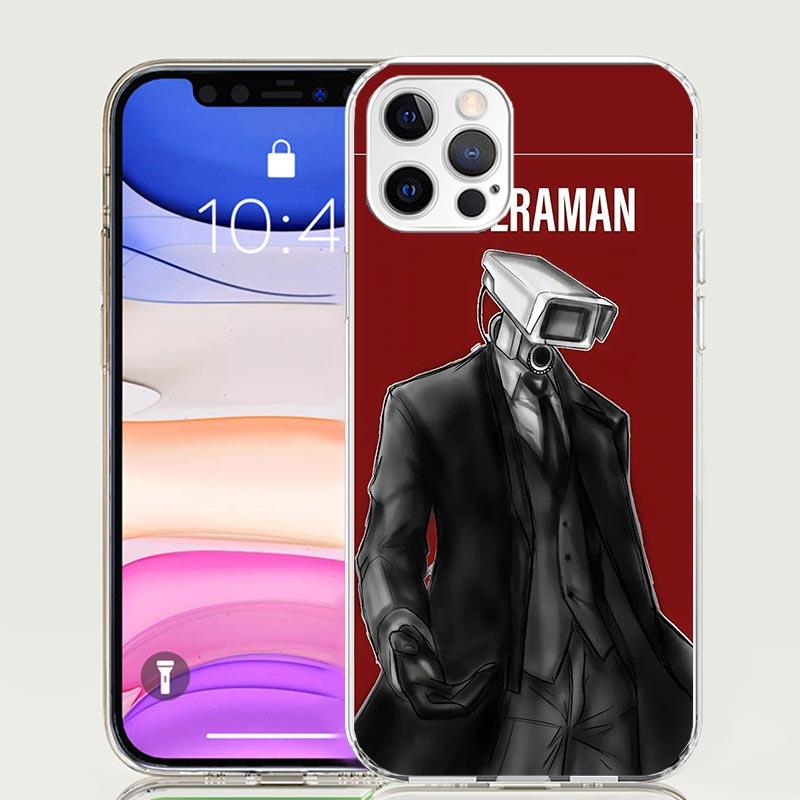S-Skibidi Toilet Mobile Cell Phone Case For iPhone 17 Air 16 15 Plus 11 14 Pro Max 13 Mini 12 7 8 + SE Pattern Art Customized Co