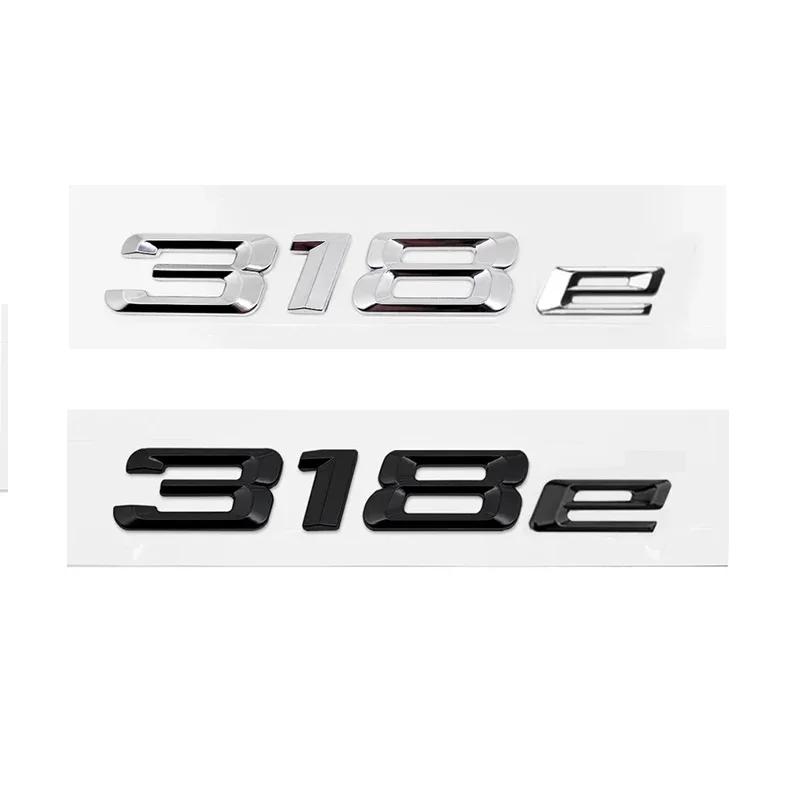ABS Наклейка-эмблема с логотипом букв на багажник автомобиля Для BMW 316e 318e 320e 323e 325e 330e 335e 530e E46 E90 E91 F30 F31 F34 G20 G30
