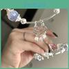 Beaded Butterfly Trendy Bracelet For Women Elegant Alloy Plated Fashion Summer 2024