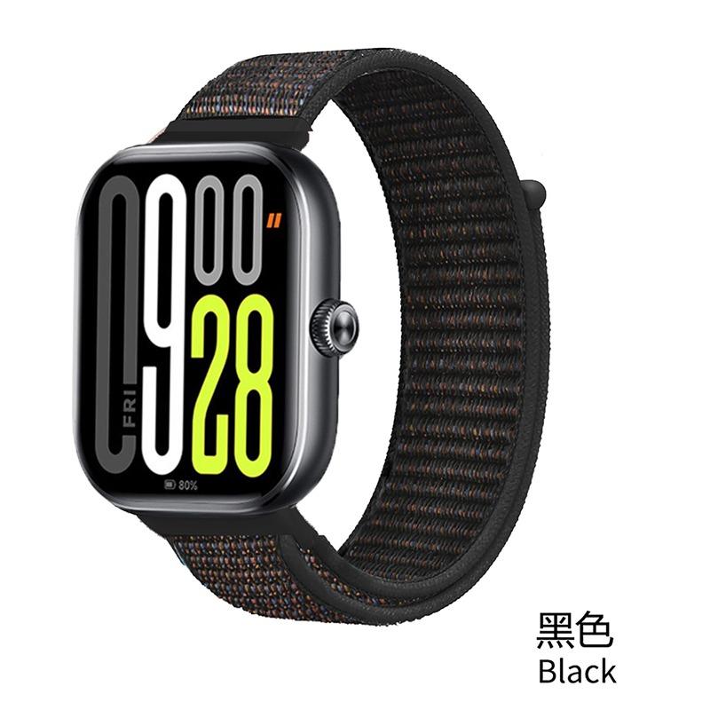 Плетеный нейлоновый ремешок для Xiaomi Mi Band 9/8 Pro Дышащий Удобный Аксессуары Сменный браслет Redmi Watch 4/5 correa