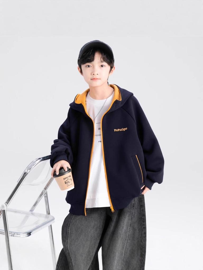 Толстовка с капюшоном для мальчиков - Модная осенняя одежда для детей