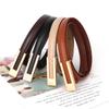 Thin Versatile Waist Belt Minimalist Dress Decoration Decoration Casual For