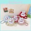 Rabbit Cute Cartoon Childrens Lanyard Messenger Bag Autumn Student Coin Purse