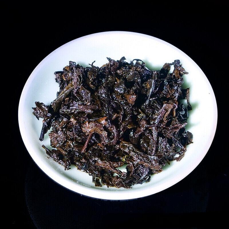 357 г Ароматный спелый чай Пуэр с мармеладом, Мэнхай, крупнолистовой чай Пуэр, приготовленный торт