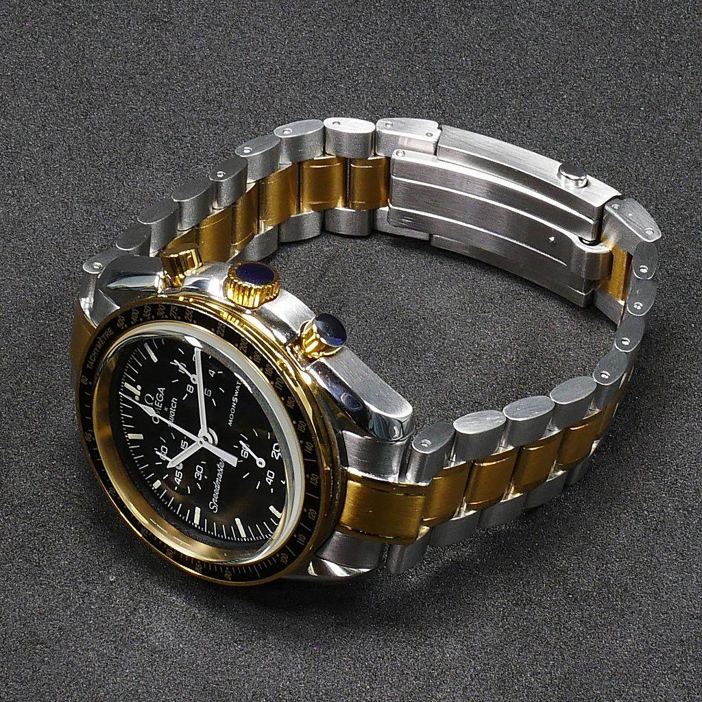 Б/у [Оригинальный механизм Move Transplant] Swatch x OMEGA Omega x Swatch Moon Желтое золото Металл Сочетание Кастомные (MOD)