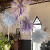 Fireworks Maidenhair Grass Artificial Reed Plant Bouquet Pampas Grass  Wedding
