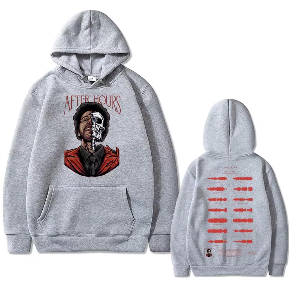 Толстовка с принтом The Weeknd XO Albums, унисекс, софтстайл, винтажная одежда в стиле хип-хоп, толстовки, мужские модные пуловеры большого размера, толстовка