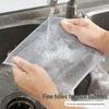 Салфетка для мытья посуды из стали для кухонной плиты Silver Wire - Тряпка для удаления жира и грязи