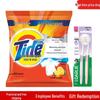 Зубная щетка (2 упаковки) Стиральный порошок & Tide (508 г) Bundle