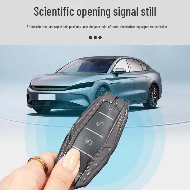 Чехол для ключа 2025 BYD Tang DMi/EV: Унисекс защитный чехол