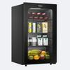 HAIER LC-92LHESD1 92-литровый компактный холодильник с стеклянной дверью, штепсель CN (адаптер в комплекте)