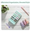 Colorful Nail Art Display Holder Storage Box for Transfer Paper Organizer for Nail Foil Stickers Suitable for Home and Salon Use