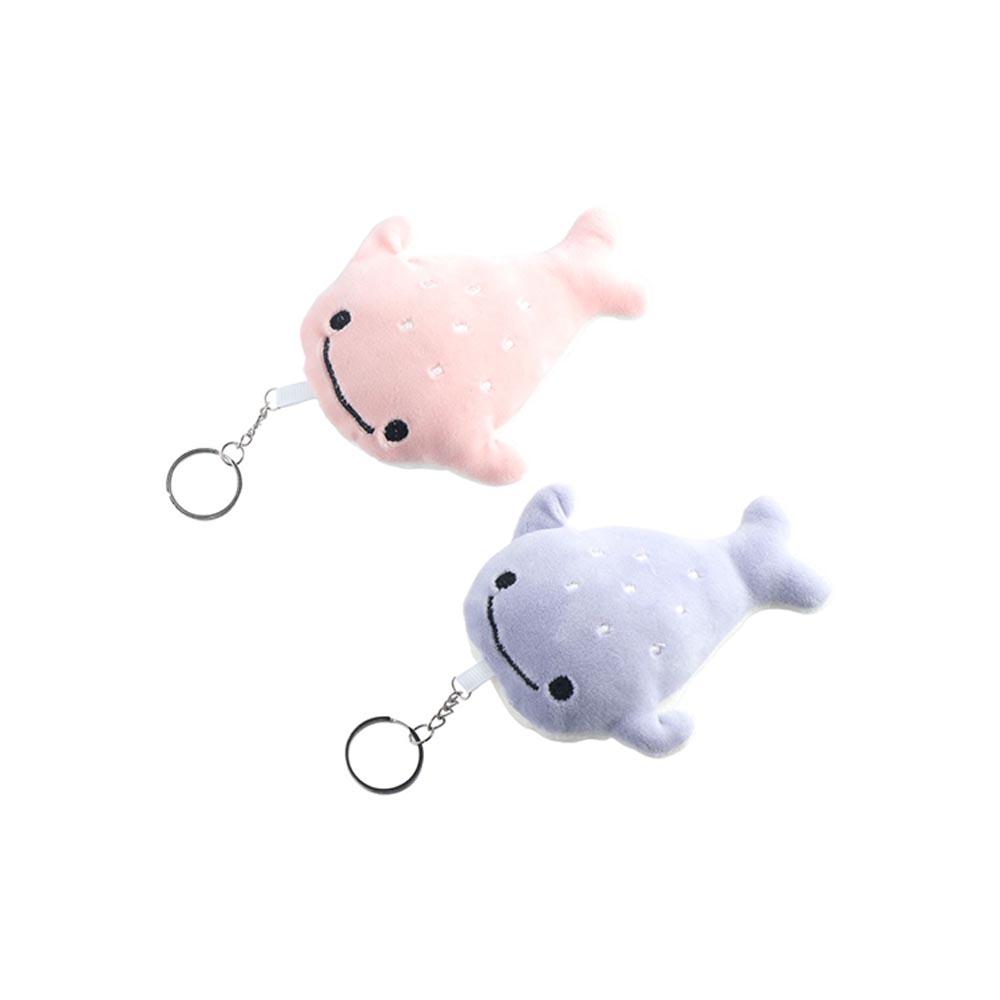 Soft Stuffed Animal Whale Doll Plush Whale Pendant Cartoon Whale Keychain Friends Birthday Gifts