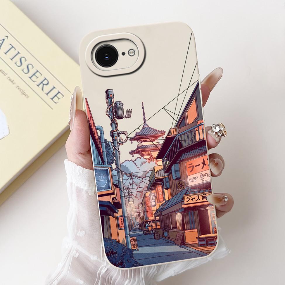 Чехол For iPhone 16e A3212 A3409 A3410 A3408 Задняя крышка For iPhone 16e Чехол Силикон Мода Роскошный Милый Мультяшный Крутой Мальчики Девочки