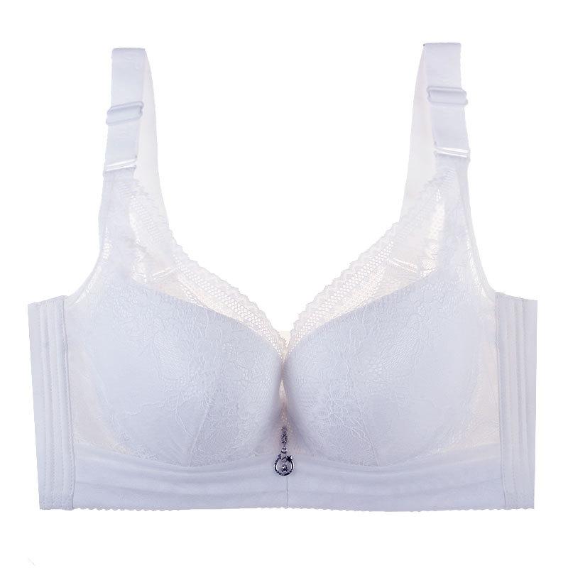 Sexy Bra Underwear Female Bra Thin Section with Steel Ring Big Yards To Increase The Winter Chest Shrinkage Thinning