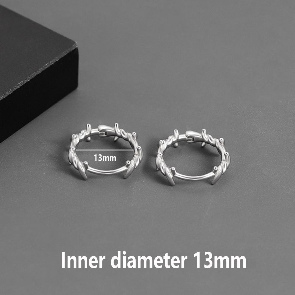 Серьги-кольца с шипами для женщин и мужчин, подростков, роскошные новые модные модные вечерние украшения, эстетические украшения