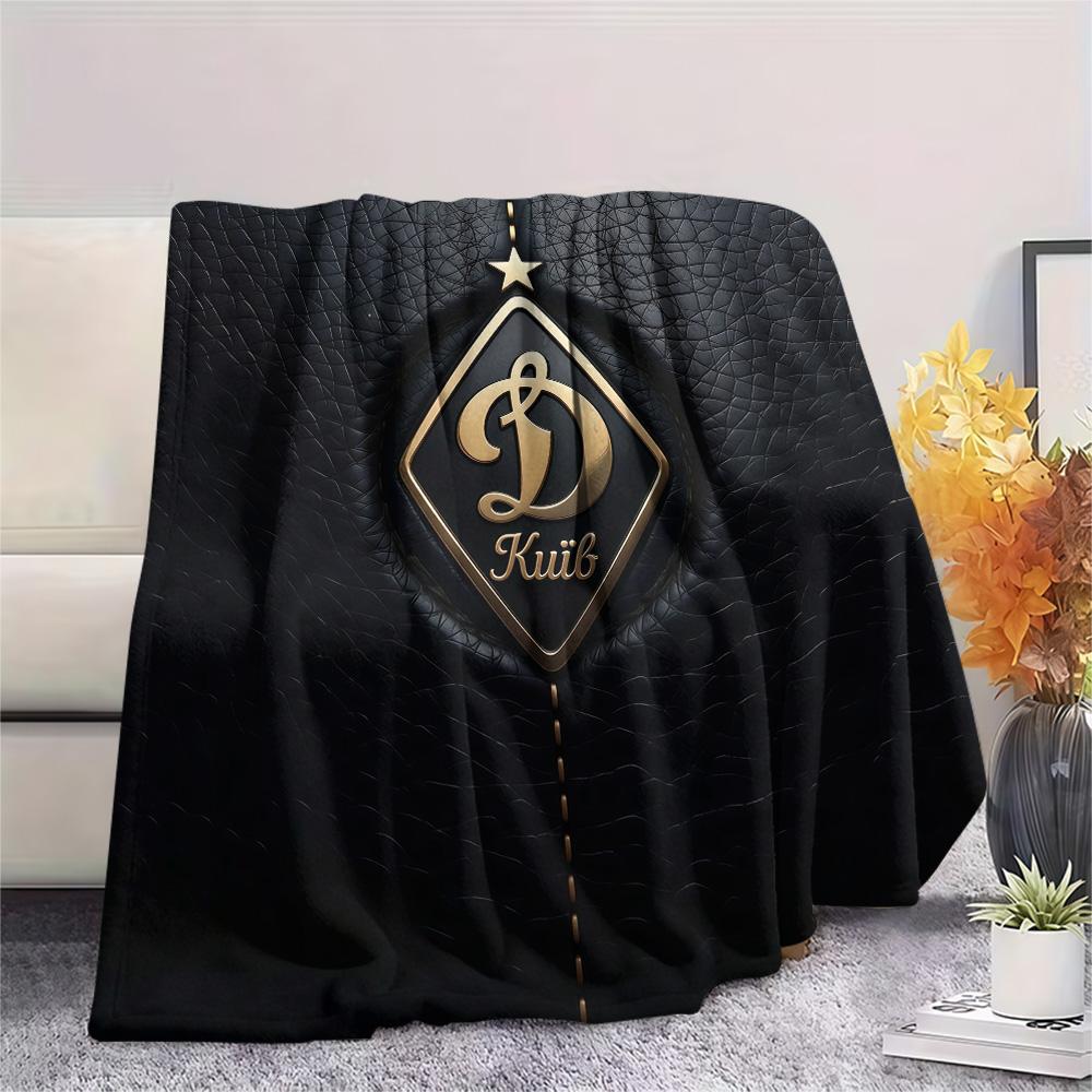 Dynamo Kyiv Flannel Blanket, High quality Comfortable for All Seasons, Home Decor, Warmth and Comfort