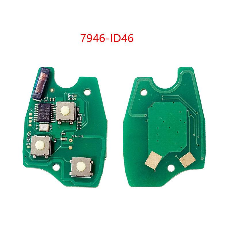 Kgreat Автомобильный Пульт-Ключ Для Renault Duster Modus Clio 3 Twingo DACIA Logan Sandero Kangoo 433MHz 7946/7947 Чип ID46