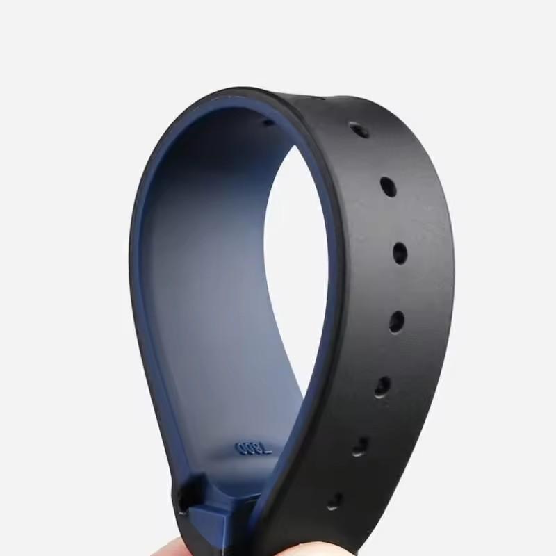 Изогнутый Резиновый Ремешок для Часов Tudor Rudder Biwan Бронзовый Маленький Медный Цветок Красный Цветок Ремешок 22 мм Водонепроницаемый Ремешок для Часов
