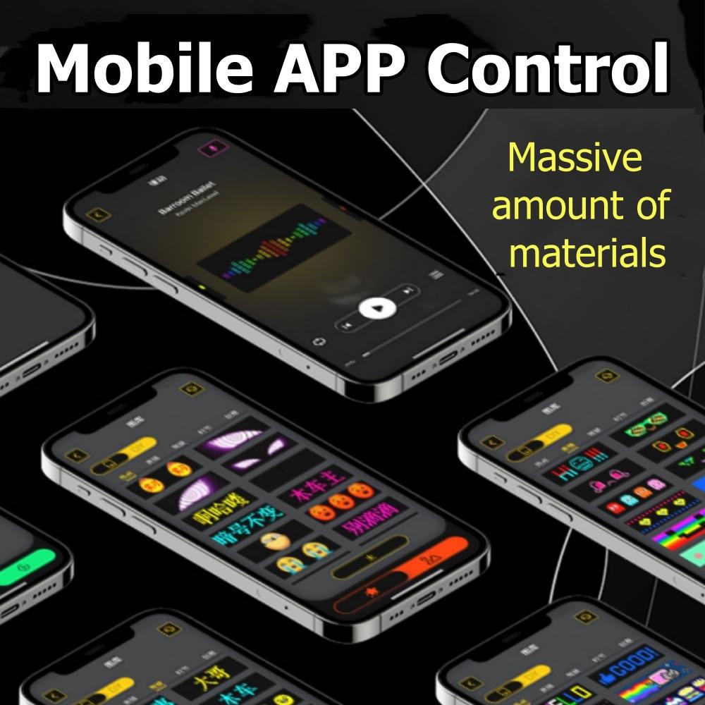 Светодиодные глаза для лобового стекла Анимированные светящиеся автомобильные глаза Гибкий светодиодный дисплей Программируемые гибкие светодиодные знаки Светодиодный экран для автомобиля