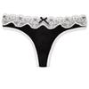 Женские хлопковые стринги, кружевные трусики-стринги, нижнее белье, женские трусы, сексуальное женское белье, брюки, нижнее белье, дамы с низкой посадкой, 6 шт./лот