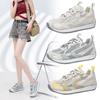2025 Summer New Invisible Height Increase 5CM Mesh Breathable German Training Shoes Women's Versatile Casual Soft-soled Sports Shoes Women