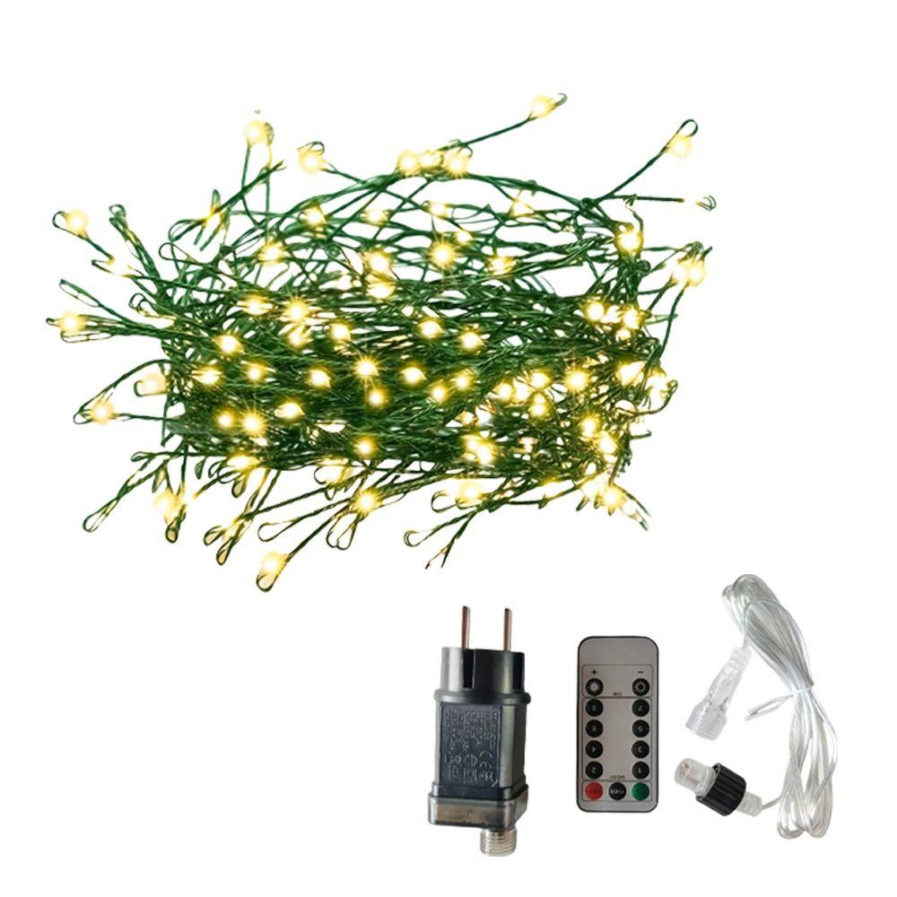 5/10/20ft Battery USB Charging Fairy Lights String Wreath Garland Decor for Indoor Outdoor