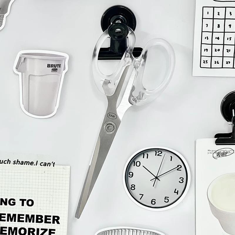 Прозрачные Минималистичные Нержавеющие DIY Ножницы для Студентов и Художественных Проектов