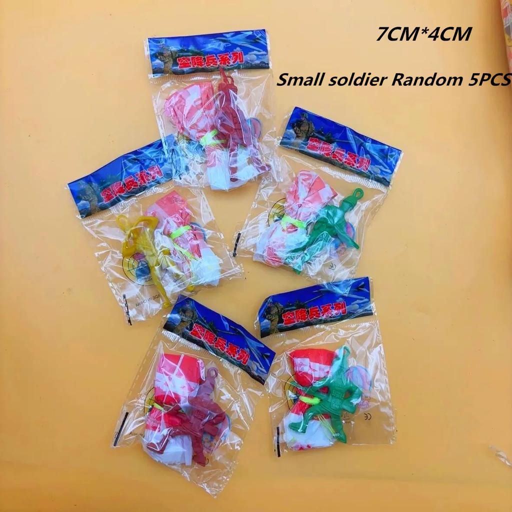 Игрушки-парашюты для мини-солдатиков, запускаемые вручную, для детей, веселые игры, спортивные игры на свежем воздухе, развивающие подарки для детей