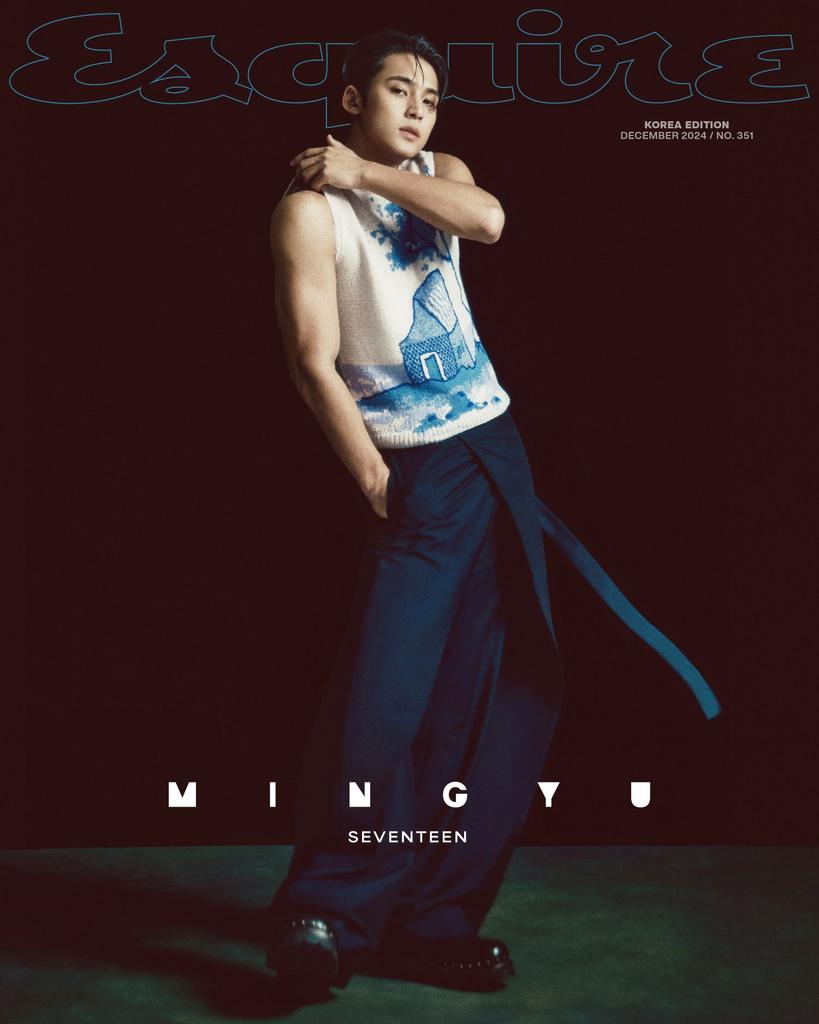 2024.12 Esquire SEVENTEEN MINGYU ОБЛОЖКА