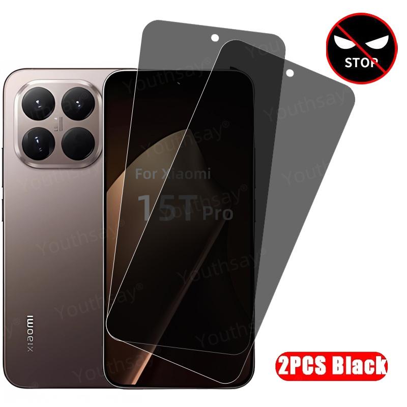 Для Xiaomi 15T Защитное стекло для экрана с защитой от подглядывания Закаленное стекло Анти-шпионское стекло Mi 15T Защитная пленка для телефона от подглядывания Xiaomi 15T Pro