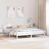 VidaXL Bed Frames White Wood 200 X 200 Cm Durable 873260
