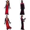 Girls Halloween Vampire Costume Spooky Cosplay Outfit For Dance