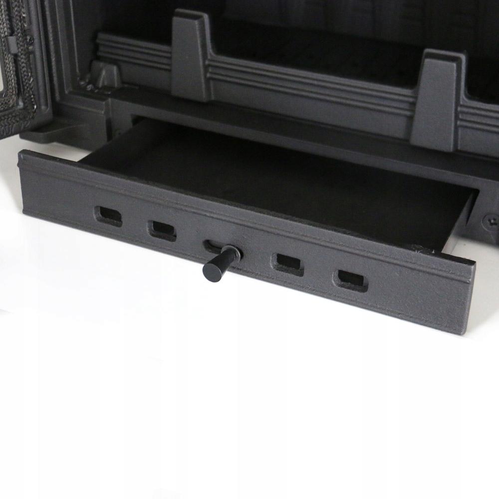 Cast Iron Fireplace KRATKI ANTEK Ø180 10kW Wood EKOPROJEKT Mounting Kit