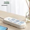 6-outlet double-row power strip, 5м