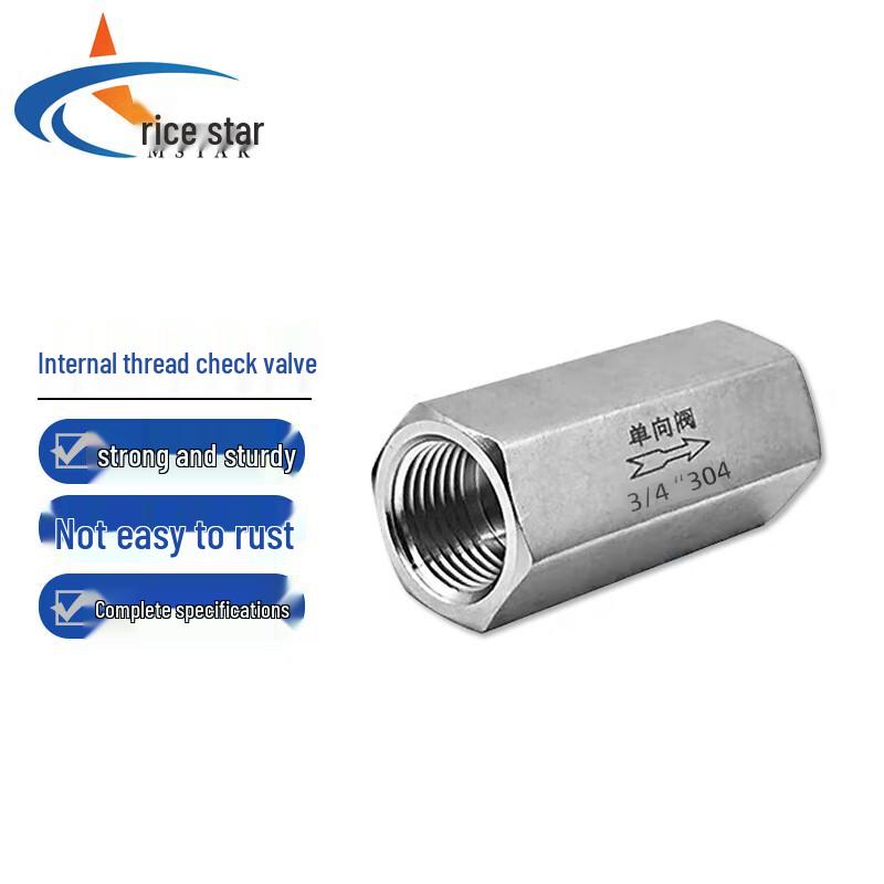 Mishing 304 Stainless Steel Internal Thread Check Valve