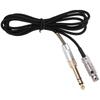 6,35 мм 3,5 мм к интерфейсу Mini XLR Аудиокабель для наушников для AKG Q710 K712 K240 K141 K271