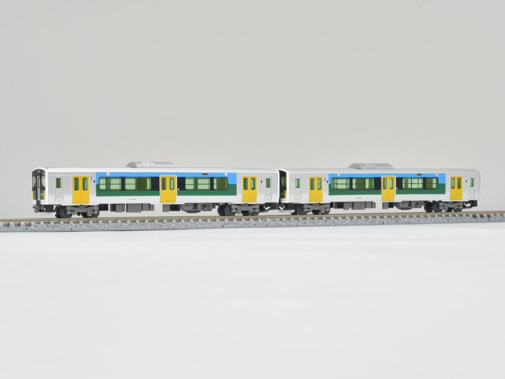 Railway Collection Tetsuro JR Kiha E130 Series 100 Series Kururi Line Color Set Diorama Supplies 2-Car