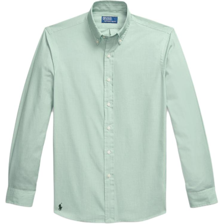 Polo Ralph Lauren Classic Fit Cotton Polo Shirt With Embroidered Pony Men Shirts MNPOWOV16824410-300