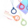 Finger Ring Anti-Lost Universal Phone Short Lanyard Silicone Pendant Ring Strap