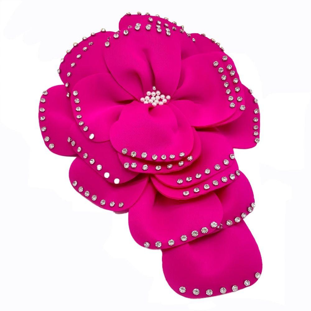 Съемные 3D многослойные цветочные аппликации на грудь цветочная аппликация на одежду нашивки на одежду для женщин