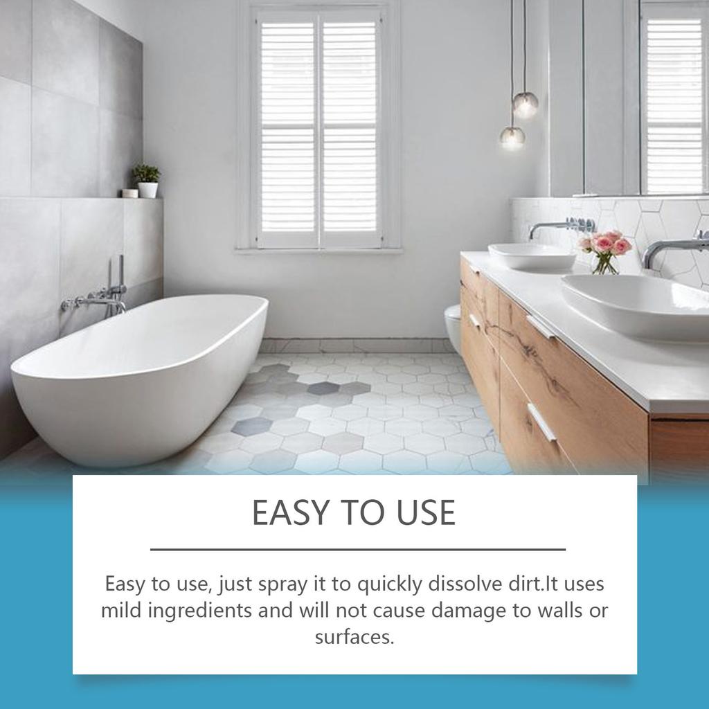 Средство для удаления накипи и чистки ванной комнаты эффективно удаляет пятна от воды, пятна на стенах и известь, очищает поверхность, 120 мл