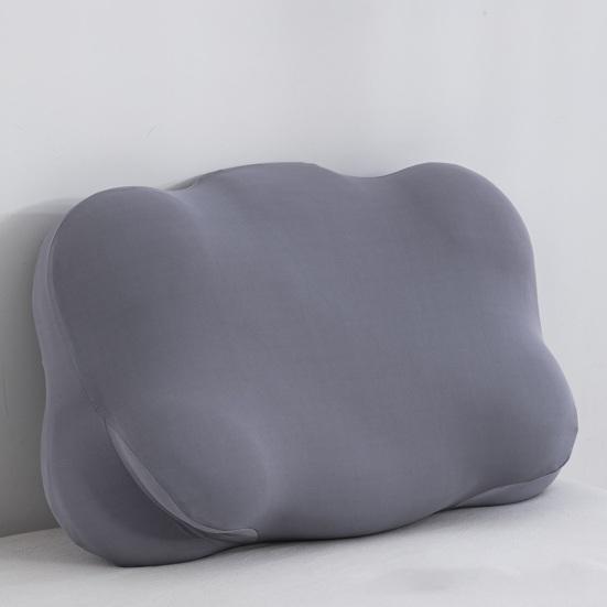 Эргономичная подушка для сна из пены с эффектом памяти, подушка-облако с контурным дизайном, подушка с двойной высотой для поддержки шеи с туннелями для рук для спящих на боку, спине, животе