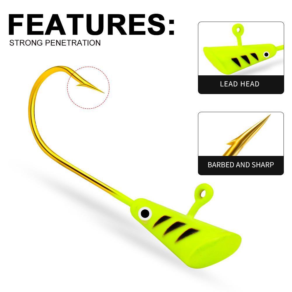 5 шт., 0,8 г, 2 г, 2,9 г, мягкие крючки для наживки, AD-острый маленький крючок для зимней рыбалки для приманки, крючок для приманки с червями, рыболовные снасти