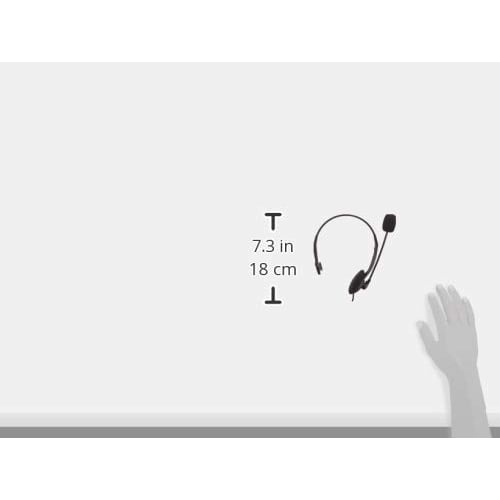 Гарнитура Buffalo BUFFALO с одним наушником и оголовьем, 4 полюса, BSHSHCM105BK