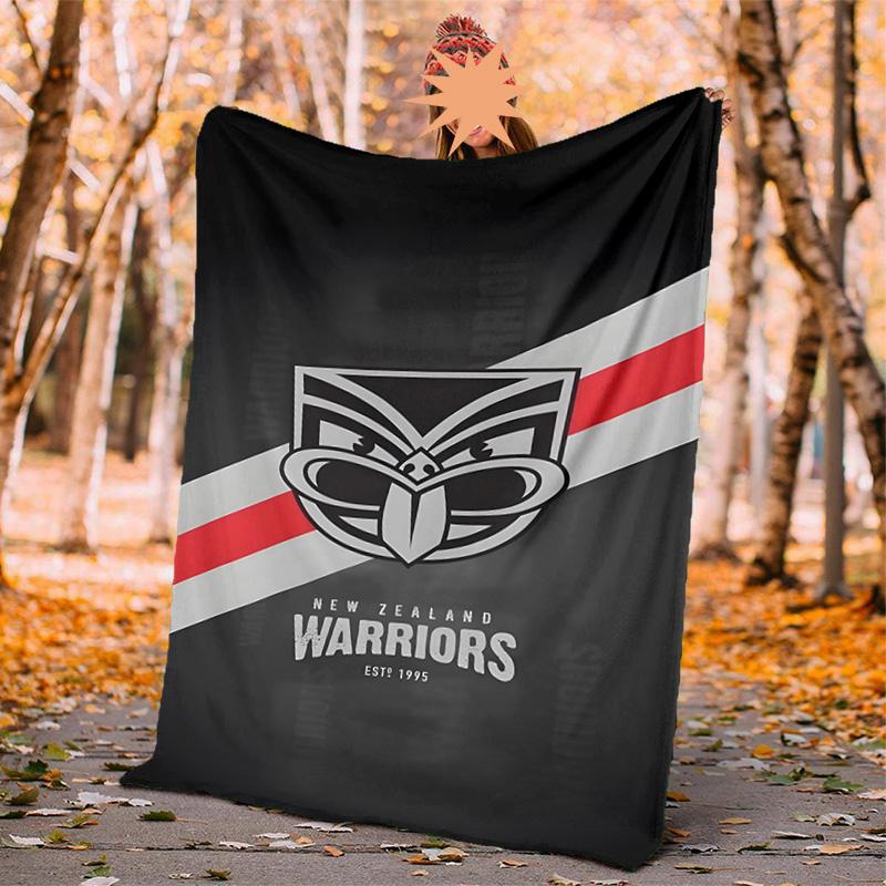 New Zealand Warrior Flannel Blanket Soft Warm All-Season Throw, Design for Camping, Car Travel, Hiking Sofa, Bed, Office Perfect Gift for Parties