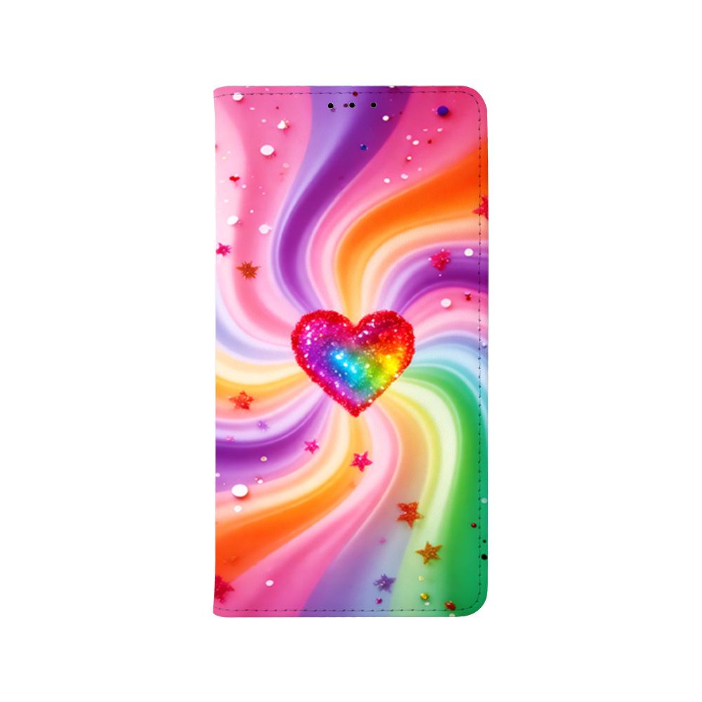 Painted Flip Phone Case for TCL 605/50XE with Card Slot - Protective Shell