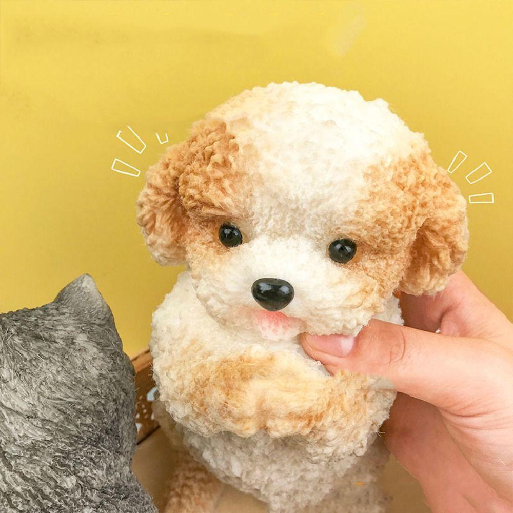 Cartoon Big Cat Doll Squeeze Toy Animal Cat Fidget Toy Cute Simulation Cat Squeeze Toys  Office